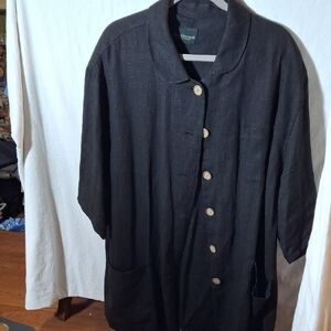 Harve Benard Charcoal Button Down Shirt (Can082)